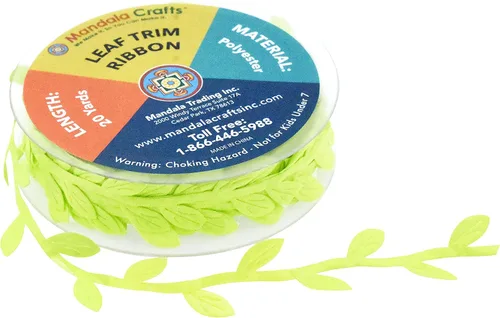 Miniatura 10 de Mandala Crafts Cinta de hojas azules para manualidades, guirnalda de hojas azules de 20 yardas para decoración de bodas, enredaderas artificiales
