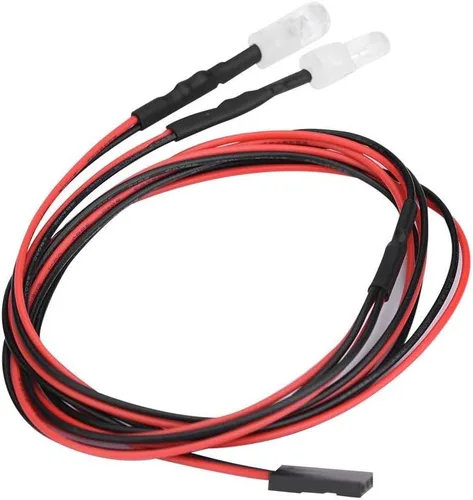 Miniatura 4 de Luces LED RC, faros delanteros de 0.197 in, accesorios de luces LED para vehículo de automóvil de deriva modelo 1/10 (luz azul)