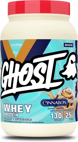 Miniatura 13 de GHOST Proteína de suero en polvo, leche de cereales de mantequilla de maní - 2 libras, 26G de proteína - Mezcla de proteína de suero - Batidos