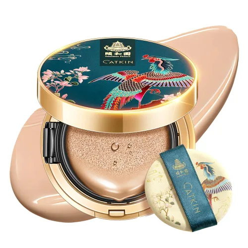 Miniatura 20 de Catkin Phoenix Base Cojín con Cobertura Modulable Suero de Maquillaje Anti-Envejecimiento, Acabado Satinado Transparente, Repuesto Incluido, Beige