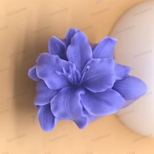 Miniatura 2 de Moldes de silicona para jabón con forma de flor, moldes de jabón para hacer jabón, moldes de silicona para jabones, manualidades DIY, jabón 7