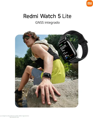 Miniatura 6 de XIAOMI Redmi Watch 5 Lite Global 1.96" AMOLED Hasta 18 días de batería GNSS Micrófono dual 150+ modos de entrenamiento Resistencia al agua 5ATM