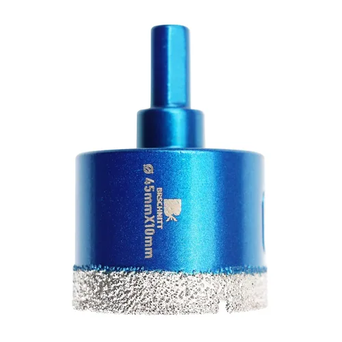 Miniatura 24 de Juego de brocas de núcleo de diamante seco, BRSCHNITT 1/4"*2, 5/16", 3/8" sierra de agujeros de diamante y brocas de carburo de 1/4"*3, 5/16"*2