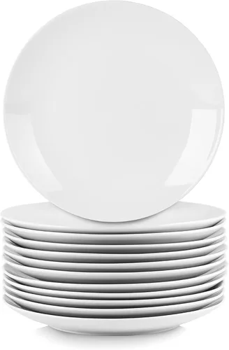 Miniatura 14 de 10 Strawberry Street 7" Catering Coupe - Cuenco para cereales, juego de 12, color blanco