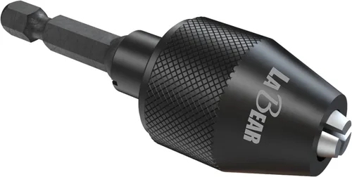Miniatura 5 de LABEAR - Adaptador Mini Sin Llave para Portabrocas de ¼ Pulgada con Vástago Hexagonal Capacidad de 0.3-3.2mm para Brocas Micro