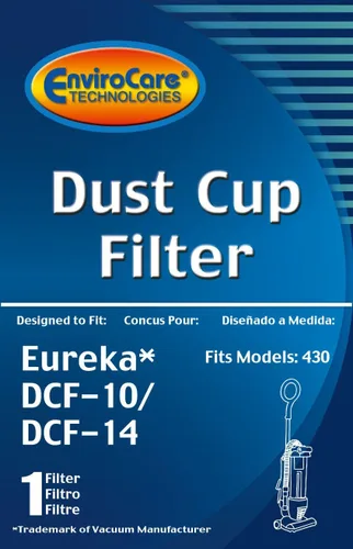 EnviroCare Filtro de repuesto premium para aspirador para aspirador Eureka Style DCF-10/DCF-14 Uprights