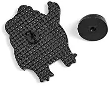 Miniatura 3 de Kawaii pins de dibujos animados lindo broche de rana collar pin ropa de mujer insignia de metal mochila decoración kawaii cosas, Metal