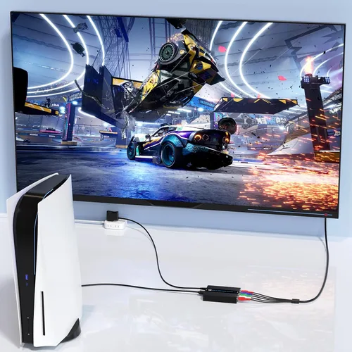 Miniatura 6 de HDMI al convertidor de componentes con la función del escalador, aluminio 1080P HDMI al convertidor de YPbPr