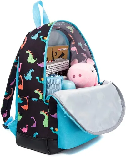 Miniatura 4 de Mochila escolar unisex mochila preescolar clásica para niño y niña, DinosauriosAzul, Mochila clásica para niños