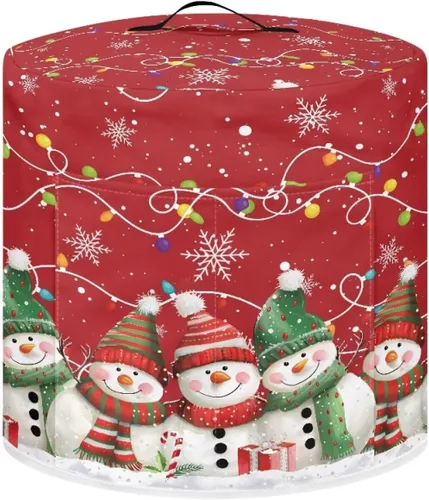 Miniatura 33 de Funda para freidora de aire para olla a presión eléctrica de 3 cuartos de galón con bolsillo, cubierta a prueba de polvo para electrodomésticos
