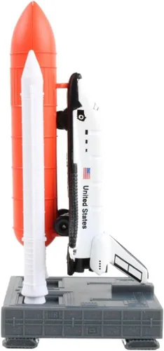 Miniatura 4 de Set de juguetes de misión espacial Daron Nave espacial en plataforma de lanzamiento, representación auténtica de naves espaciales