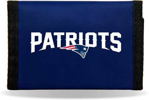 Miniatura 12 de Rico Industries NFL Football - Cartera de nailon de tres pliegues