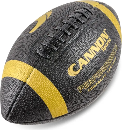 Miniatura 6 de Cannon Sports Official Size Football - Composite Leather Football with Extra Grip & Durable Construction for All-Weather Play – Regulation Size Ball