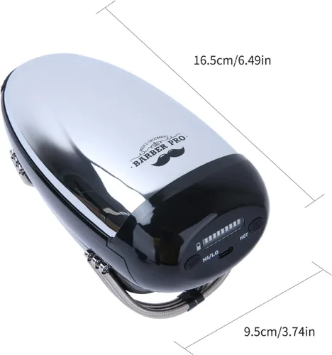 Miniatura 2 de STYLANCE - Masajeador de calor de mano con cable, inalámbrico, carga USB profesional, para cuello, piernas, manos, 2 nodos de masaje, 1 botón
