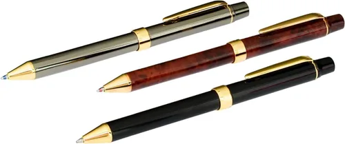 Miniatura 7 de Yasutomo TP30BR QuadPoint - Bolígrafo giratorio, mármol marrón