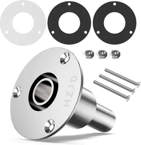 HZJD Accesorio de escape a través del casco, 24mm de acero inoxidable 316, para calefactores de estacionamiento diésel