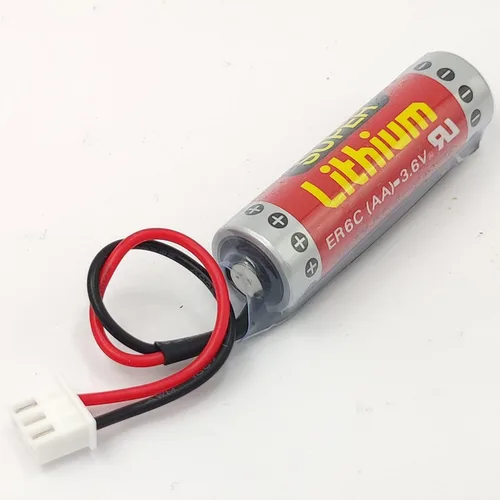 Miniatura 4 de MAXELL ER6C AA 3.6V 1800mAh PLC Batería para FX F2-40BL con enchufe (paquete de 5)