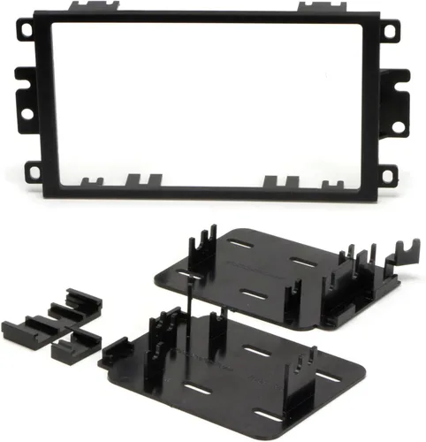 Miniatura 9 de Scosche GM1590DDB Kit de tablero de instalación de doble DIN compatible con determinados vehículos nacionales y de importación 1994-2012. No es