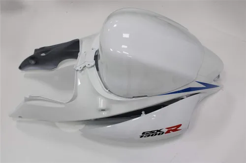Miniatura 6 de Carenado completo de plástico blanco plateado apto para Suzuki 2008-2019 GSXR 1300 Hayabusa Gen2 inyección ABS Carrocería nuevo mercado