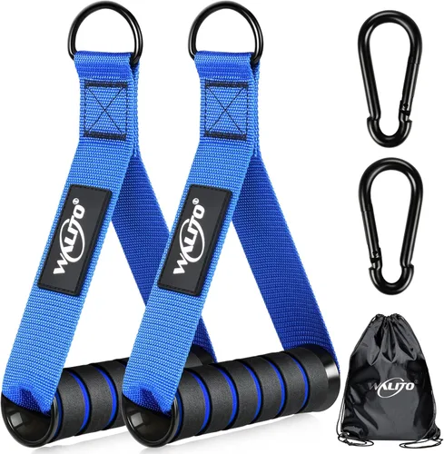 Miniatura 16 de Manijas de Ejercicio WALITO, Reemplazo de Accesorios de Cable para Equipo de Gimnasio en Casa, Sistema de Poleas, Pilates, Bandas de Resistencia