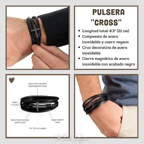 Miniatura 4 de Pulseras para mi esposo, regalo para hombre 14 de febrero, regalos de aniversario para mi esposo, un regalo único para el amor de mi vida, el amor