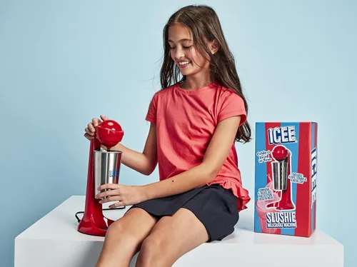 Miniatura 4 de iscream - Auténtica máquina ICEE para hacer batidos estilo antiguo en casa, mezcla perfecta para tus bebidas favoritas de leche