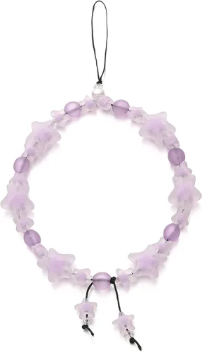 Miniatura 15 de Correa de muñeca para celular, bonita cadena para teléfono, cordón para teléfono, cadena con cuentas de arcilla, accesorios para teléfono, lindas