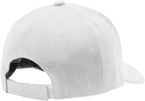 Miniatura 57 de TOP HEADWEAR Sombrero de béisbol ajustable con cierre de velcro para niños en blanco