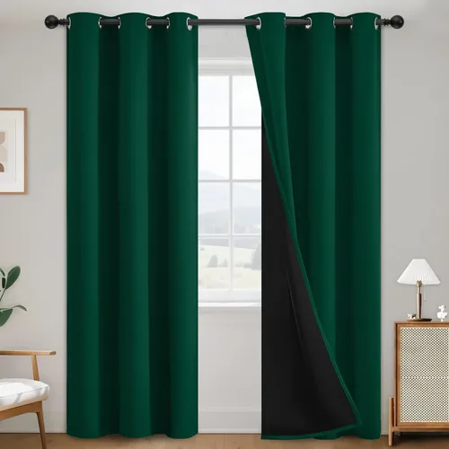 Miniatura 64 de SimpleHome - Cortinas opacas 100% para recámara, cortinas de ventana con ojales beige, con aislamiento térmico, cortinas de oscurecimiento