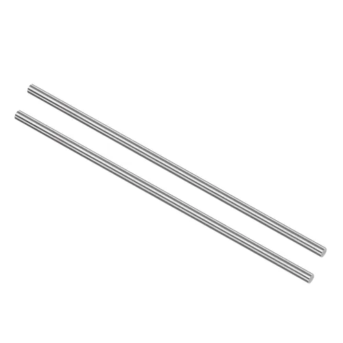 Miniatura 7 de uxcell 2 piezas varillas redondas de acero, 10 mm x 60 mm de acero de alta velocidad (HSS) Barra de torno herramienta, para eje, engranaje, taladro