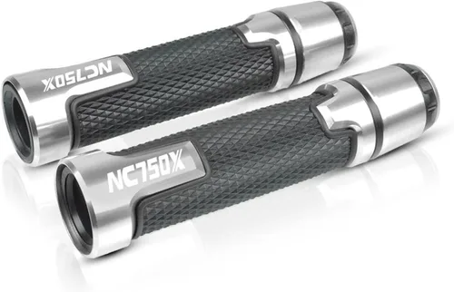 Miniatura 8 de Motocicleta para H&ONDA NC750X NC 750 X Cafe Racer 22MM aluminio plástico manillar de motocicleta manillar mango tapa extremo (color negro)