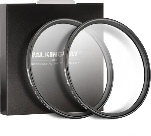 Miniatura 16 de Walking Way Juego de filtros de difusión de niebla blanca de 3.228 in (suave 1 y 2), filtro de lente de efecto niebla de ensueño de enfoque suave, 2
