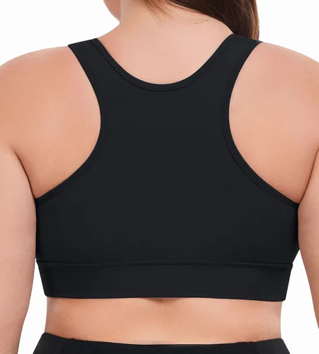 Miniatura 2 de Bralette de maternidad y lactancia para mujer, 5 unidades (S-4XL) - Bralette cómodo con espalda cruzada