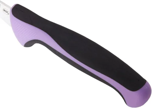 Miniatura 4 de Mercer Culinary Millennia - Cuchillo de deshuesado curvo con mango de color, 6 pulgadas, color morado