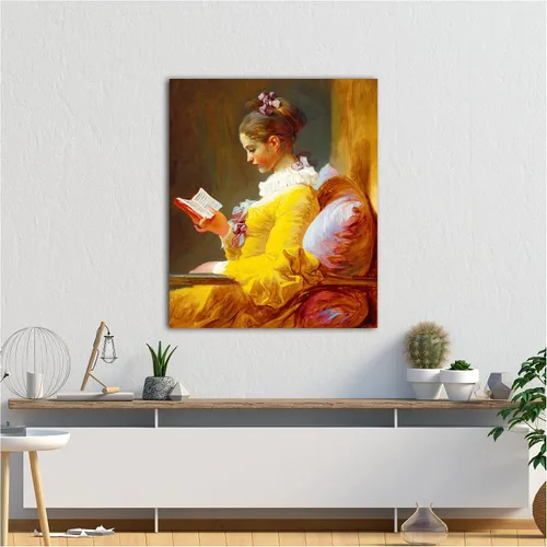 Miniatura 241 de A&T ARTWORK Campo de trigo con cipreses de Van Gogh Las reproducciones de arte clásico mundial, impresiones en lienzo giclée para decoración