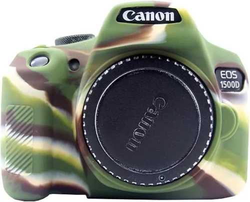 Canon EOS Rebel T6 T7 T5 - Funda protectora de silicona suave antiarañazos para cámara réflex digital Canon EOS 1500D Rebel T7 / EOS 1300D Rebel T6