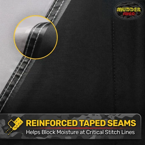 Miniatura 5 de Funda para UTV de 2 plazas, impermeable, resistente, 420D, Oxford, lado a lado, con cremallera, compatible con Polaris Ranger RZR Can-Am Defender