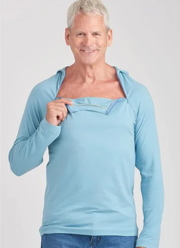 Miniatura 8 de Simplicity SS9723A - Kit de patrón de costura unisex de doble puerto para quimioterapia y sudadera con capucha, código S9723, tallas XS-S-M-L-XL