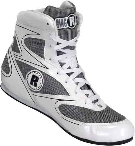 Ringside Zapatos de Boxeo Invictos, Zapatos de Cuero Sintético para Hombres y Mujeres, Ligeros, Zapatos de Tobillo Altos para Boxeo, Entrenamiento,