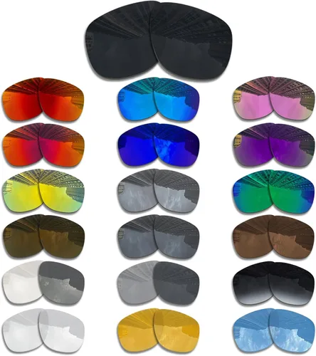 Miniatura 2 de Lente de repuesto polarizada para Oakley Holbrook R OO9377/Asian Fit OO9379 - Lentes de sol antiarañazos, resistentes a los impactos, ajuste perfecto