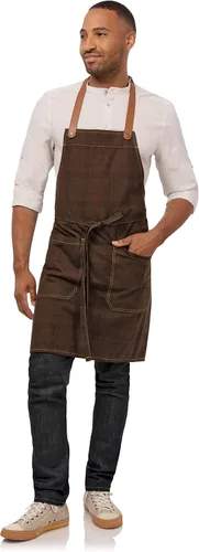 Miniatura 6 de Chef Works Olympia - Delantal para hombre, Olympia - Delantal