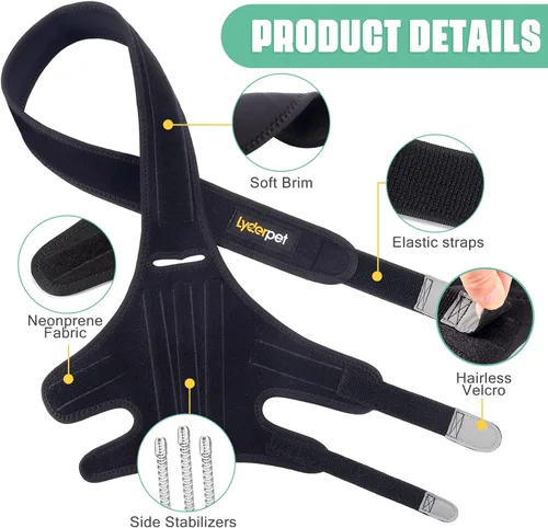 Miniatura 7 de Rodillera para perros para pierna trasera, soporte fuerte que reduce el dolor y la inflamación, mejor recuperación para lesiones de ligamento