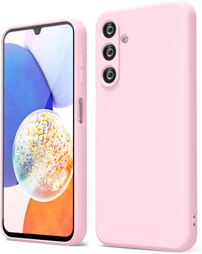 Miniatura 232 de oakxco Funda para teléfono Samsung Galaxy A12 con agarre de silicona líquida, linda delgada fina suave cubierta de gel de goma TPU lisa para mujeres