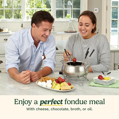 Miniatura 4 de Cuisinart CFO-3SS Fondue eléctrica, 6.12 x 10.50 x 7.00 pulgadas, acero inoxidable cepillado