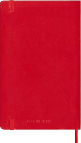 Miniatura 2 de Moleskine - Cuaderno clásico, tapa suave, grande (5 x 8.25 pulgadas), liso/en blanco, rojo escarlata, 192 páginas