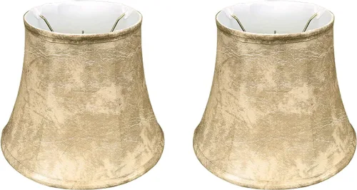 Miniatura 34 de Royal Designs - Pantalla de campana modificada, oro antiguo, 6.5 x 10 x 8.5 pulgadas