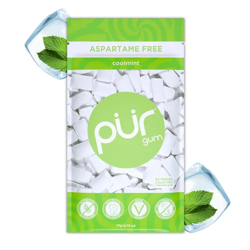 Miniatura 16 de PUR Gum Chicle sin Aspartamo 100% Xilitol Chicle con sabor natural a canela, 55 piezas (paquete de 1)