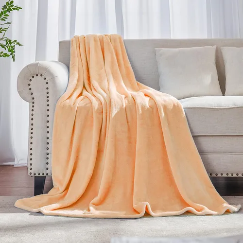 Miniatura 13 de Manta blanca de Navidad súper suave y acogedora para sofá o cama. Manta de microfibra de felpa ligera, 50x60 pulgadas Blanco