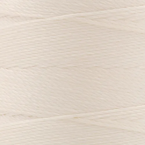 Miniatura 2 de The Beadsmith Cordón de seda pura – Blanco, tamaño E (0.325 mm/0.0128"), 200 yardas (600 pies), carrete de 1/2 onza