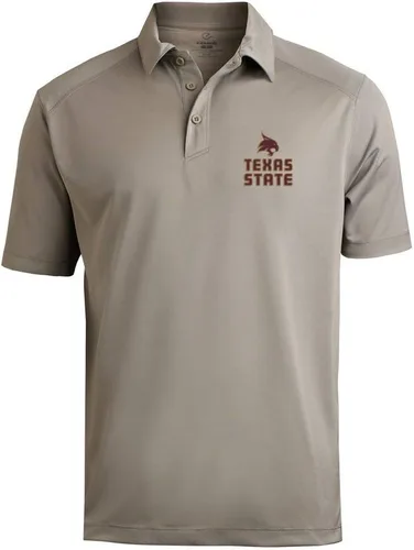 Miniatura 96 de Polo atlético de micro piqué NCAA para hombre Prime con cuello propio